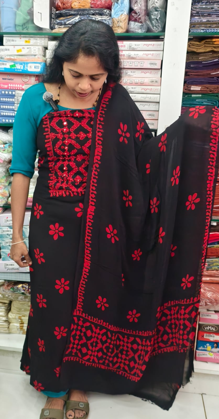 Churidar material